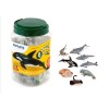 MINILAN FIGURA PLASTICO 8UNI ANIMALES MARINOS