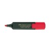 ROTULADOR FABER-CASTELL FLUORESCENTE ROJO