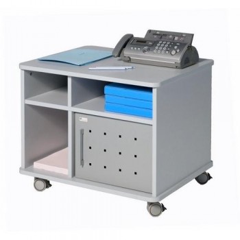 Mueble fotocopiadora gris 835x175x620 mm. Rocada