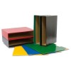 CAJA  ARCHIVADOR 65MM VERDE