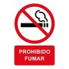 ETIQUETAS APLI SEÑAL PROHIBIDO FUMAR 11342