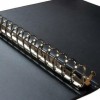 CARPETA FOLIO 16ANILAS PVC NEGRO