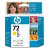 HP CARTUCHO ORIGINAL 72 AMARILLO 69ML