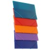CARPETA DINA5 PLASTICO SOLAPA COLORES SURTIDOS