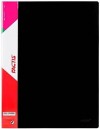 CARPETA 20 FUNDAS RIGIDAS NEGRO/AZUL