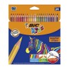 LAPIZ BIC TROPICOLORS 24 COLORES