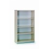 Armario madera  Abierto 156x90x45 Estructura Aluminio Tapa Gris Rocada