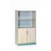 Armario madera puertas 156x90X45 Estructura Haya Puertas Bajas Y Tapa Haya Rocada