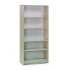 Armario madera  Abierto 195x90x45 Estructura Aluminio Tapa Gris Rocada