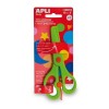 TIJERA ESCOLAR APLI VERDE13cm Apli
