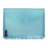 CARPETA SOBRE DINA4+ MULTITALADRO FUELLE VELCRO AZUL