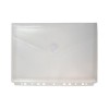 CARPETA SOBRE DINA4+ MULTITALADRO FUELLE VELCRO TRANSPARENTE