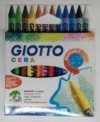 LAPIZ CERA GIOTTO 12 COLORES