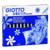 ROTULADOR GIOTTO TEXTIL NEGRO CAJA 12