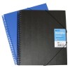 CARPETA  50FUNDAS ESPIRAL PVC CON FUNDA NEGRA