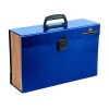 MALETIN CLASIFICADOR ACORDEON AZUL