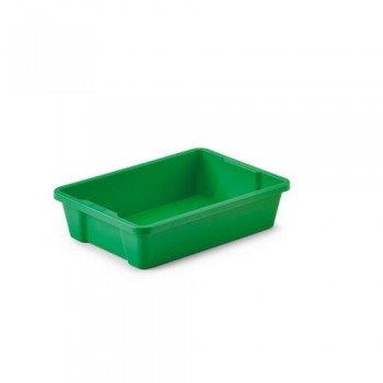 Cajón pequeño sin tapa para mueble tipo ministerio verde Faibo