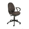 Silla operativa Oficina Tapizada Tela gris Ergonómica RD939V15 Rocada. Brazos Incluidos
