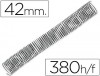 ESPIRAL METALICA PAS64 (5.1) Nº42 NEGRA CAJA 30U