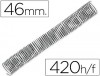 ESPIRAL METALICA PAS64 (5.1) Nº46 NEGRA CAJA 30U