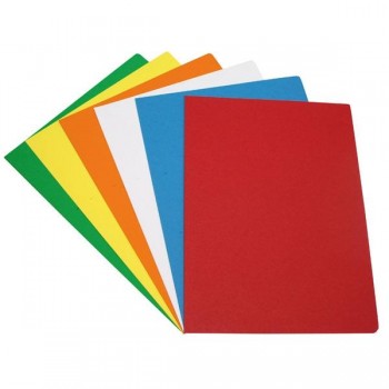 SUBCARPETA  FOLIO COLORES VIVOS SURTIDOS PAQ 10UNIDADES