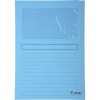 SUBCARPETA DINA4 CON VENTANA FOREVER AZUL