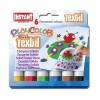 Témpera barra 10 gr estuche 6 unid. Surtido Textil PlayColor One