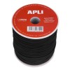 GOMA ELASTICA 2MMX100M NEGRA
