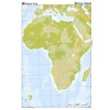MAPA MUDO AFRICA FISICA