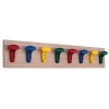Perchero, perchas colores Mobeduc