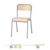 Silla madera estructura metálica T6 44 cm. Altura arena Oceania