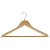 Percha madera recta juego 5 unidades Habitex