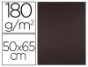 CARTULINA 50X65 MARRON CHOCOLATE PAQ25