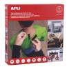 Velcro negro 20mmx25m Apli