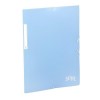 CARPETA FOLIO PP SOLAPA CARCHIVO SOFT AZUL PASTEL