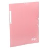 CARPETA FOLIO PP SOLAPA CARCHIVO SOFT ROSA
