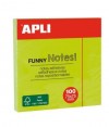 NOTAS ADHESIVAS APLI 75X75 BRILLANTE VERDE
