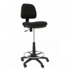 SILLA TABURETE  MODELO ISSO ARAN NEGRO
