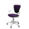 SILLA  PC JUVENIL SALINAS BLANCA Y LILA
