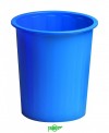 PAPELERA FAIBO PLASTICO OPACA AZUL