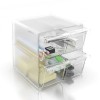 ARCHICUBO ORGANIZADOR 4 CAJONES EXTRAIBLES  155x155x190mm. CRISTAL