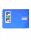 CARPETA 20FUNDAS APAISADA DINA4+ ESPIRAL COLOR LINE FRAGA