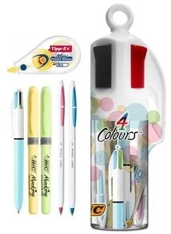 BOLIGRAFO BIC MEGA TUBO PASTEL SURTIDOS