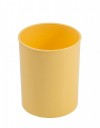 PORTA LAPIZ CUBILETE FAIBO PASTEL AMARILLO