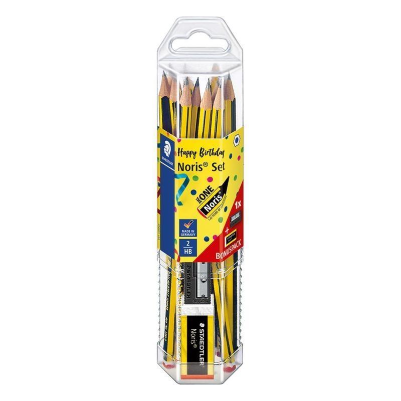 SET 12LAPIZ NORIS Nº 2 HB +GOMA Y SACAPUNTA