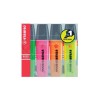 ROTULADOR STABILO FLUORESCENTES  ESTUCHE 4 COLORES ORIGINAL