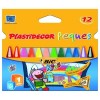 LAPIZ PLASTIDECOR CERA PEQUES 12