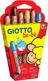 SUPER LAPIZ  GIOTTO BEBE 6COLORES +SACAPUNTA