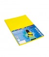 PAPEL DINA4 80GR PAQ100 AMARILLO  FUERTE
