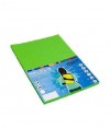 PAPEL DINA4 80GR PAQ100 VERDE FUERTE